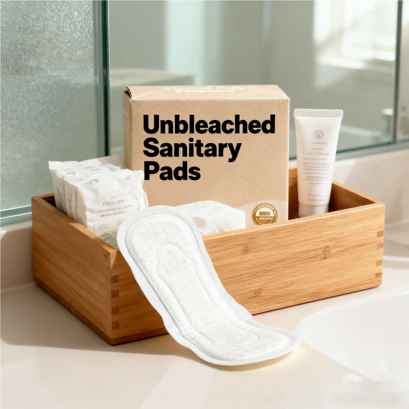 Unbleached Sanitary Pads high quality